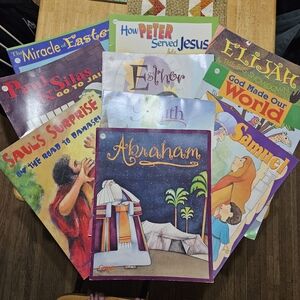 Bible Big Book Set 9 - Including, God Made Our World, Abraham, Mircle Of Easter